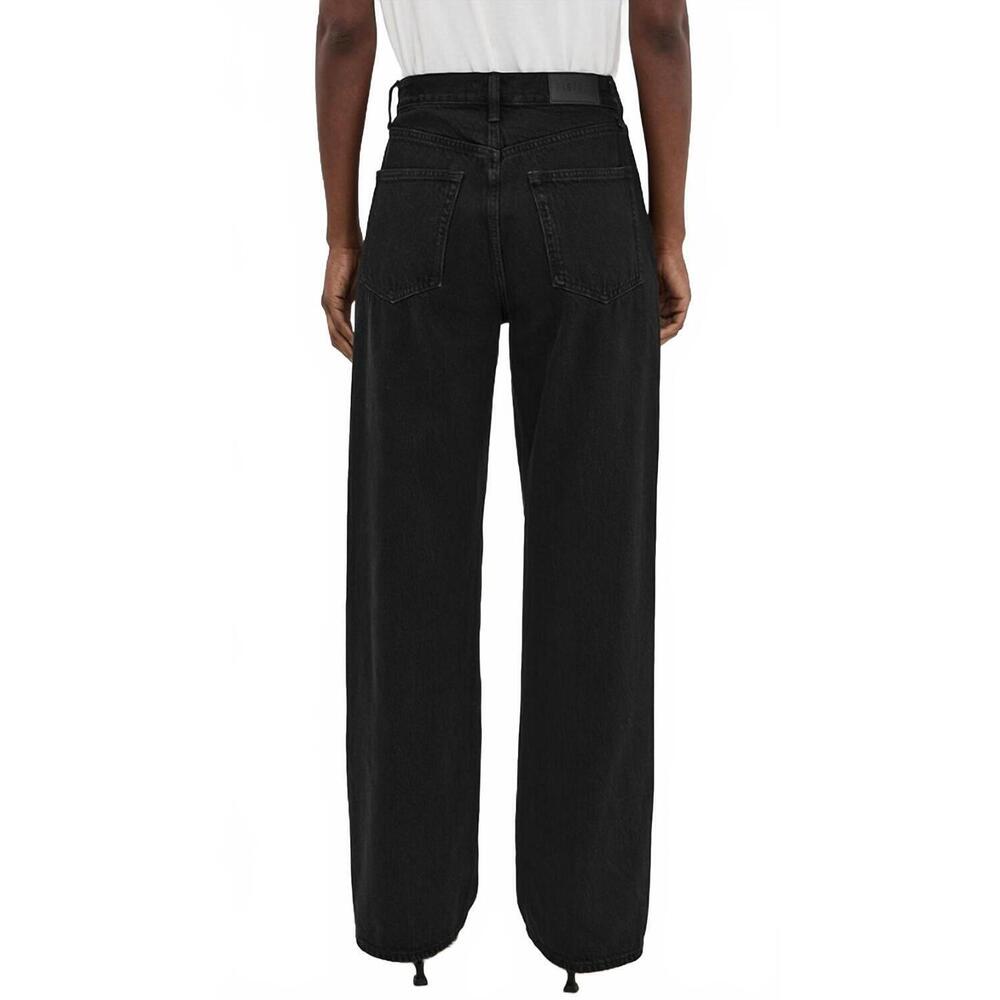 NEW PISTOLA tate high rise wide leg jeans in midnight hour - Picture 4 of 5